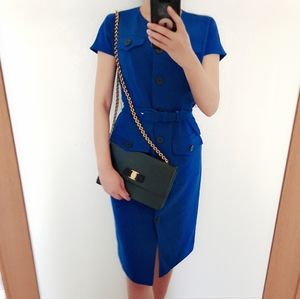 Anne klein blue dress